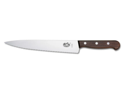 victorinox carving knife wavy edge processed maple 3