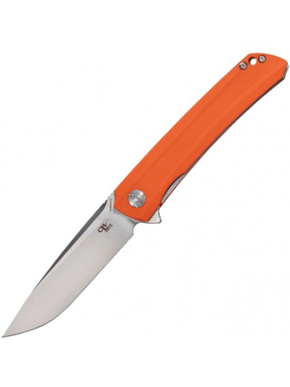 Ch Knives 3002 D2 G10 Orange Handle Folding Knife