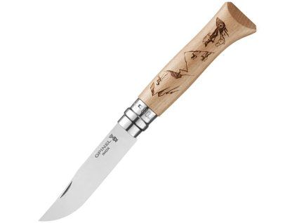 opinel vri n 8 gravure sport