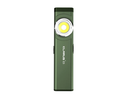 105546 klarus e5 magneticka edc baterka 600 lm zelena