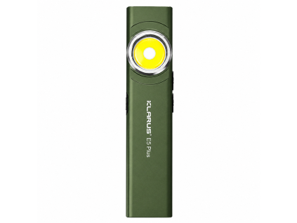 105564 klarus e5 plus magneticka edc baterka 650 lm zelena