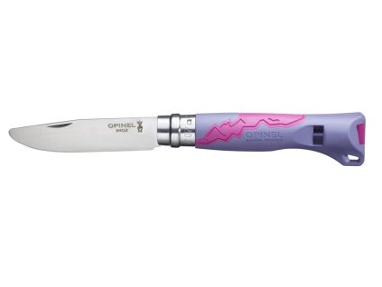 Dětský Nůž Opinel Outdoor Junior Inox N°07 Fialový