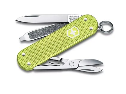 Victorinox Classic SD Alox, 58 mm, Lime Twist