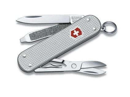 Victorinox Classic SD Alox, 58 mm, silver