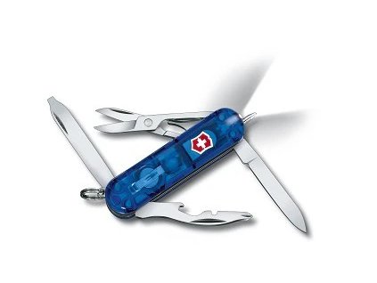 Victorinox Midnite Manager, 58 mm, blue transparent
