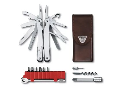 Victorinox Swiss Tool Spirit X Plus Ratchet, silver 3.0236.N
