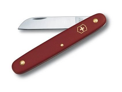 Victorinox Floral knife, red
