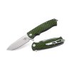 Bestech GRAMPUS D2, stone wash+satin, Green G10 BG02B