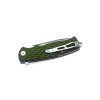 Bestech GRAMPUS D2, stone wash+satin, Green G10 BG02B