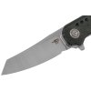 Bestech SYNTAX 14C28N, Stone wash+satin, Black micarta BG40D