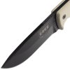 Esee Knives Model 5 Black Blade, Desert Tan Handle 5P-E Survival Knife With Kydex Sheath