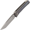 4061 2 noz ch knives 3002 s35vn ti handle folding knife