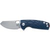 Fox Knives Baby Core N690Co Stone Washed FRN Blue