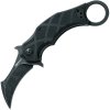 Fox Edge The Claw 8Cr13MOV Black Stonewashed G10 Black
