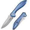 Nůž Kubey Ruckus Blue Titanium CPM 20CV KB314R