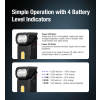 klarus e8 1000 lm edc baterka s magnetom a klipom 12