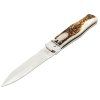 Mikov Predator 241-RP-1 – vyhazovací nůž s čepelí RWL 34 a střenkou z parohu