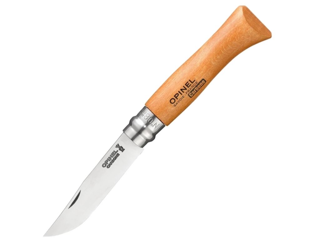 Opinel VRI N°08 Carbon / Blister – scyzoryk