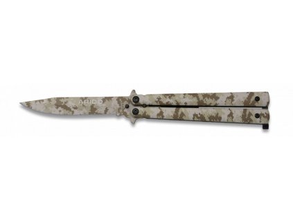 Nóż motylkowy Albainox 36224 Arid Camo