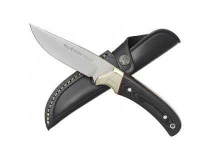 Nóż myśliwski Muela SETTER z micartą i mosiężnym wykończeniem