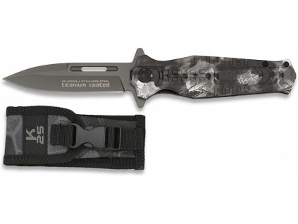 K25 FOS Black Python 18323-A – Nóż Składany