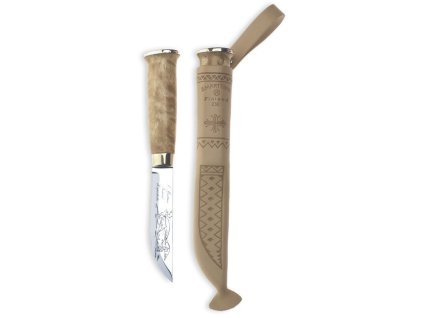 Nóż stały Marttiini Lapp Knife 230 z motywami lapońskimi