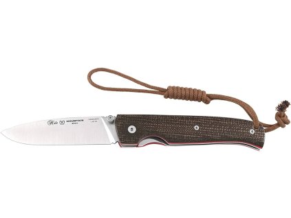 Nóż składany Miguel Nieto Mountain 245Y z jutową rękojeścią