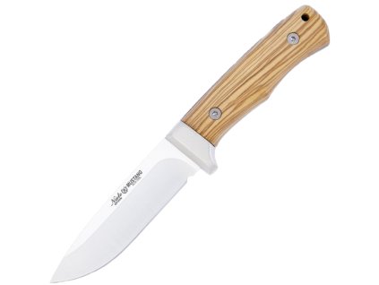 Nóż stały Miguel Nieto Mustang 6403 – drewno oliwne