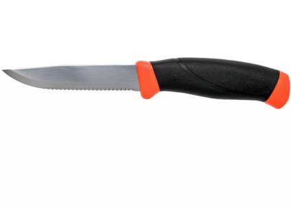 Nóż Morakniv Companion Serrated Hi-Vis Orange