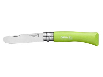 Opinel My First N°07 Inox – dziecięcy nóż zielony