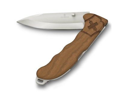 noz victorinox evoke walnut wood