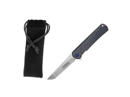 Nóż składany TOKISU 18682 Blue Carbon