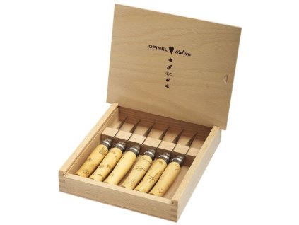 Zestaw noży składanych Opinel Nature VRI Inox N°7