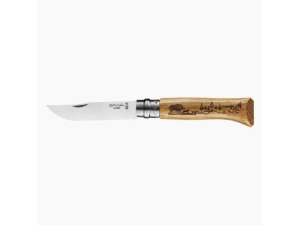 Opinel VRI N°08 Inox Animalia Dziki