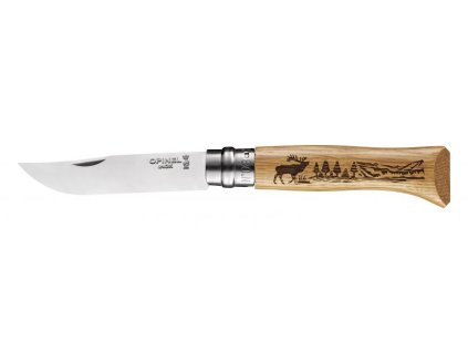 Opinel N°08 Inox Animalia Deer