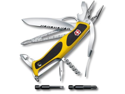 Victorinox Ranger Boatsman MW Grip, 130 mm, yellow/black