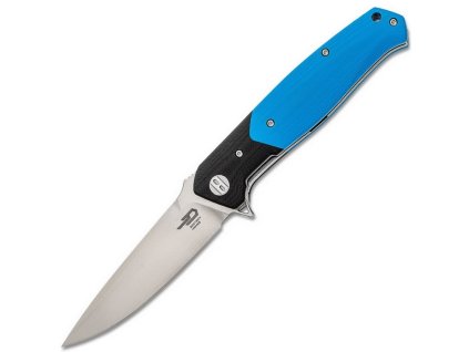 Nóż składany Bestech Swordfish D2 czarno-niebieski