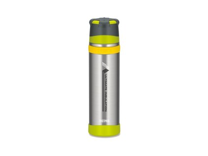Termoska Thermos Mountain 900 ml z kubkiem do ekstremalnych warunków – limonkowa