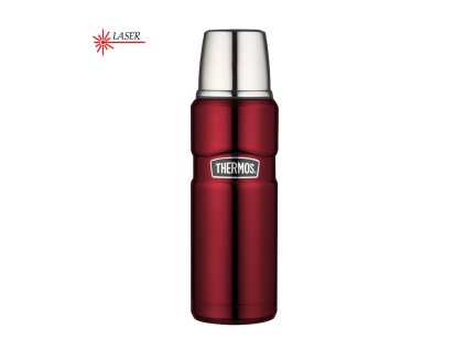 Termoska Thermos Style 470 ml z uchwytem – czerwona