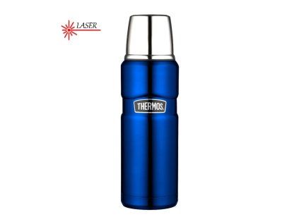 thermos termoska na napoje modra