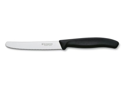 Victorinox Swiss Classic – Nóż do Pomidorów Czarny 12 cm