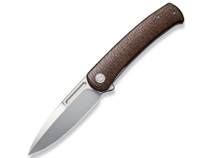 Nóż składany Civivi Cetos C21025B-1 micarta brązowa