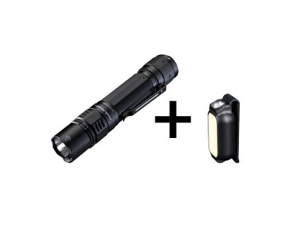 Latarka Fenix PD36R PRO + MINI-LITE zestaw USB