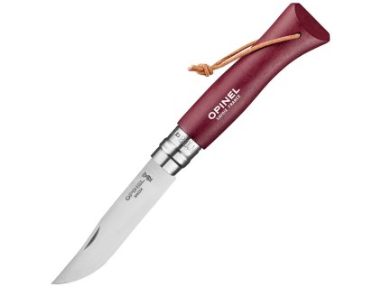 Opinel Trekking VRI N°08 Burgundy – scyzoryk składany