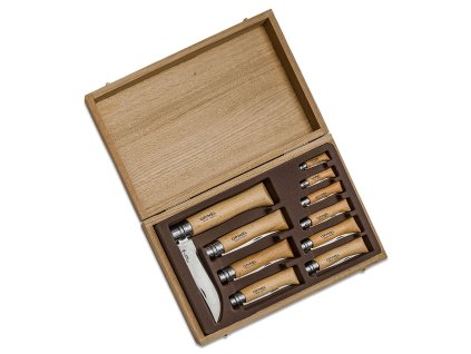 Zestaw noży składanych Opinel Inox 10 sztuk