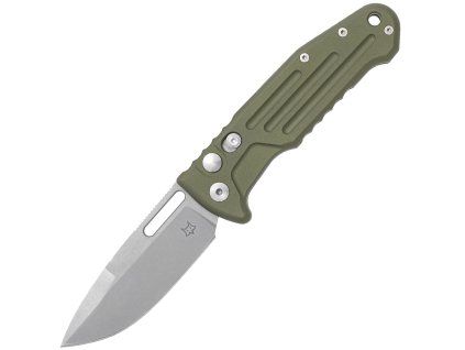 fox knives smarty n690 anodized aluminium green