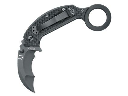 fox knives chiroptera n690co black g10
