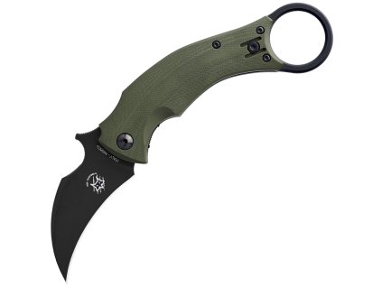 Nóż karambit Fox Knives Black Bird N690Co OD Green