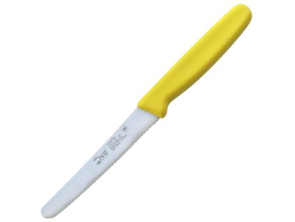 IVO Nóż Ząbkowany 11 cm – Żółty