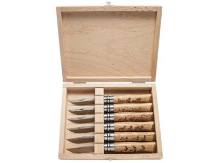 Opinel No.7 Animalia Gift Set zestaw noży 6 szt.